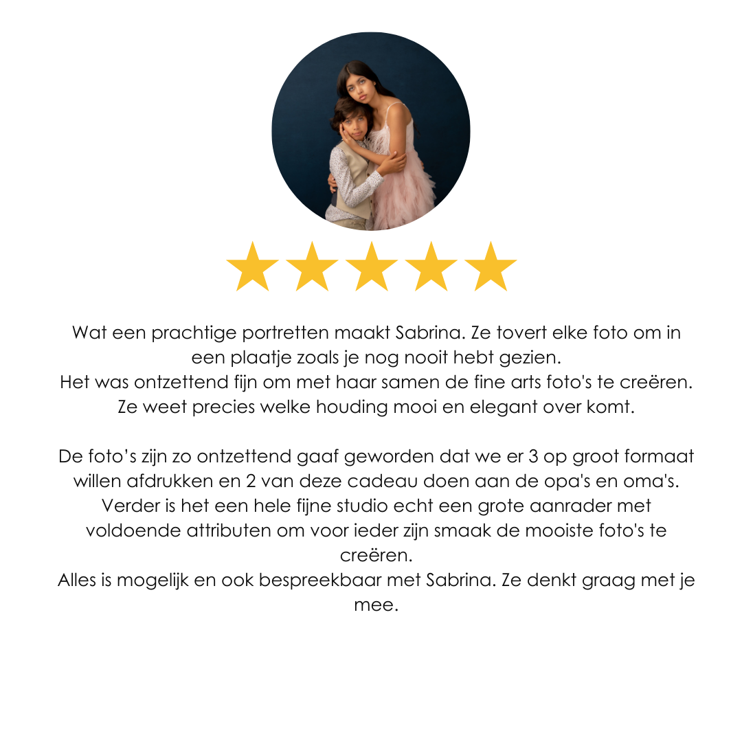 review Sabrina Serraarens photography with love