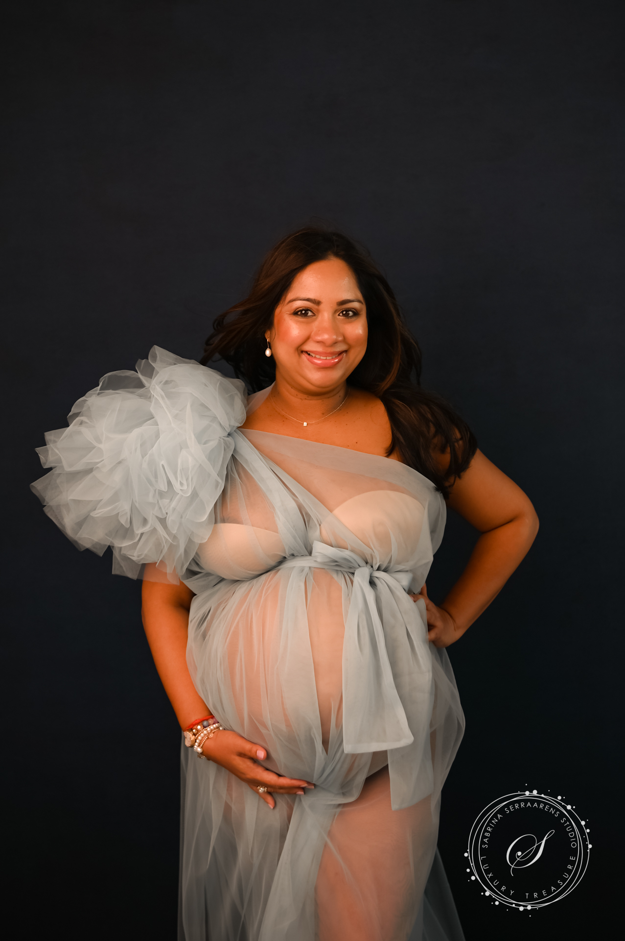 zwangerschapsshoot met jurken